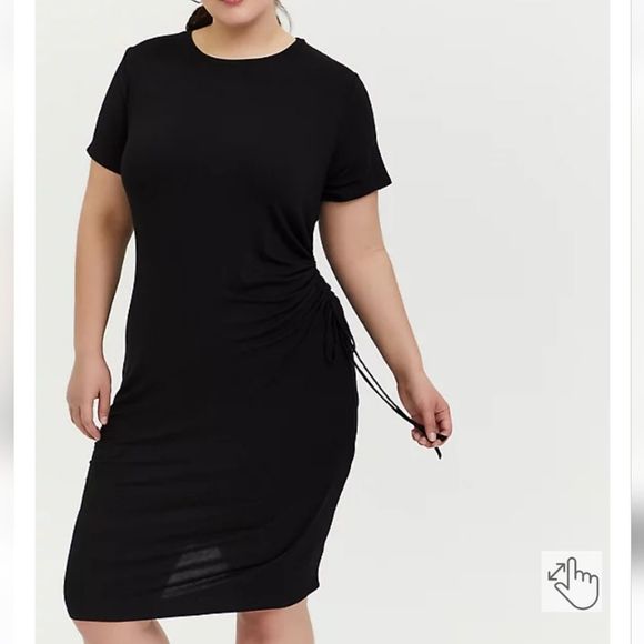 Torrid Mini Jersey Tee Shirt Dress Size 1X NWT - Picture 1 of 5